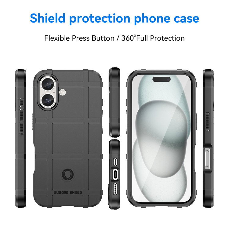 Cover til iPhone 16 set forfra