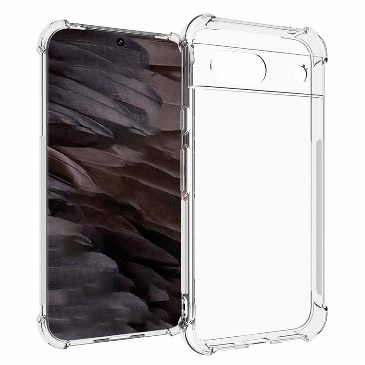 Google Pixel 8a med TPU cover bagfra