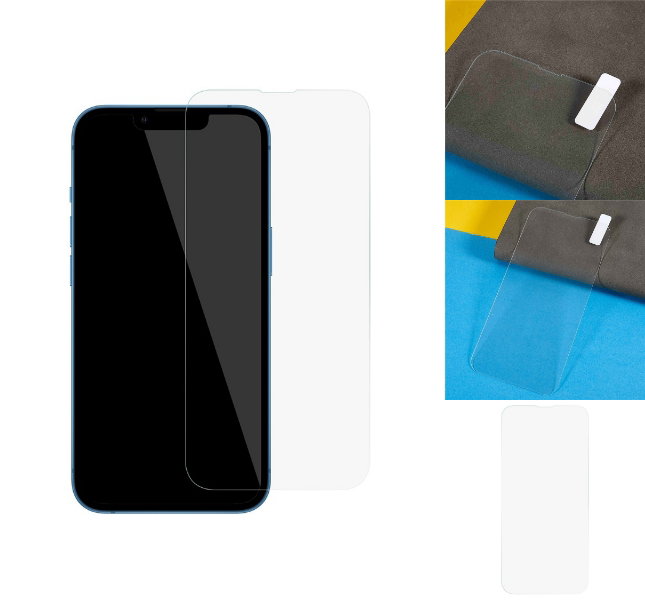 Skærmbeskyttelse til iPhone 16 Pro Max med afrundede kanter