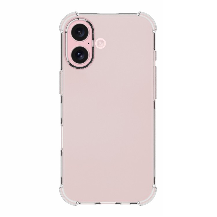 iPhone 16 TPU cover med forhøjede kanter