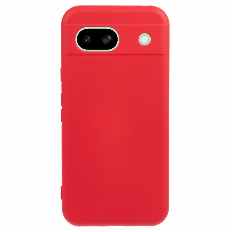 Rødt TPU cover til Google Pixel 8a bagside