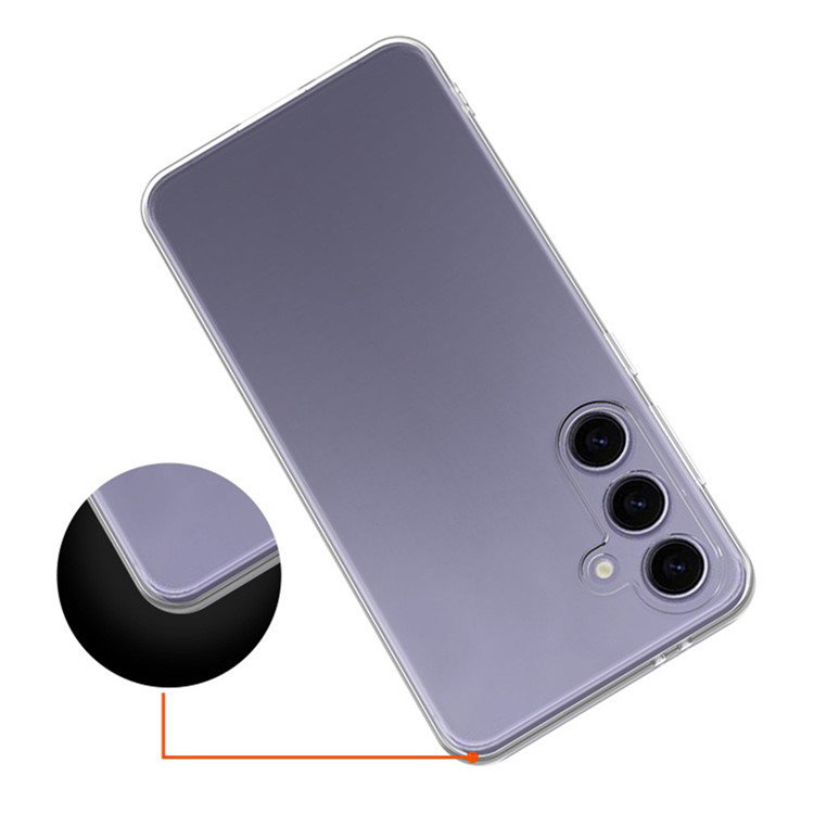 Samsung Galaxy S24 FE TPU cover set fra siden