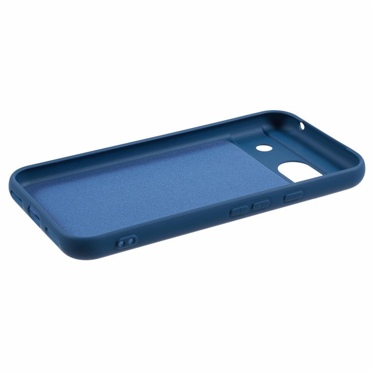 Google Pixel 8a Safirblå Cover gummibelagt overflade