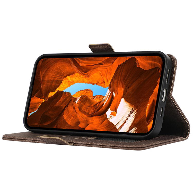 Xiaomi 14T læder flip cover bagtil