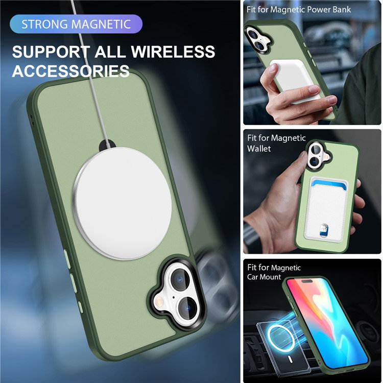 Justerbar kickstand på iPhone 16 cover