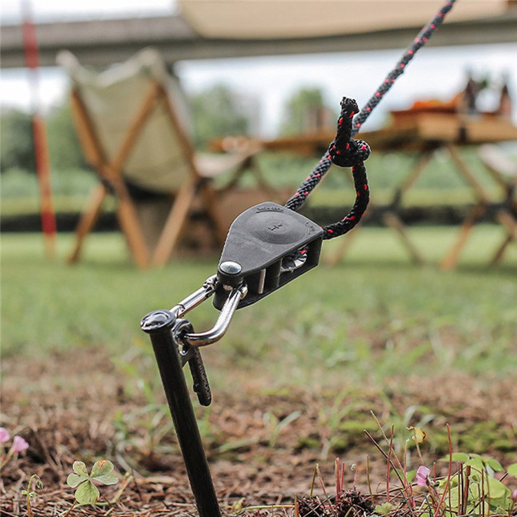 Skridsikker rebskralde til camping