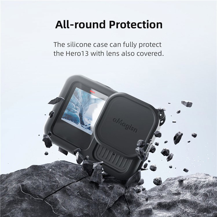 Fleksibelt GoPro Hero 13 cover i silikone