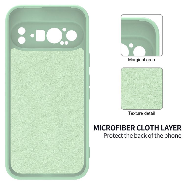 Google Pixel 9 Pro mobilcover grønt materiale