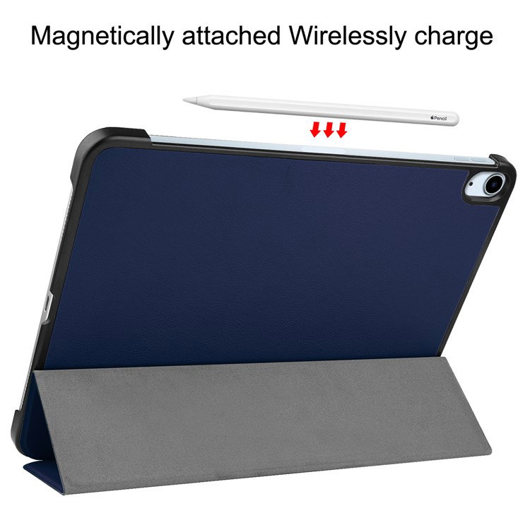 Hårdt plastik indeni blåt iPad Air cover