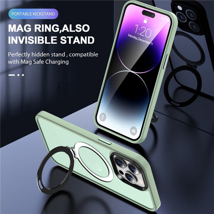 Detalje af MagSafe kompatibilitet på cover