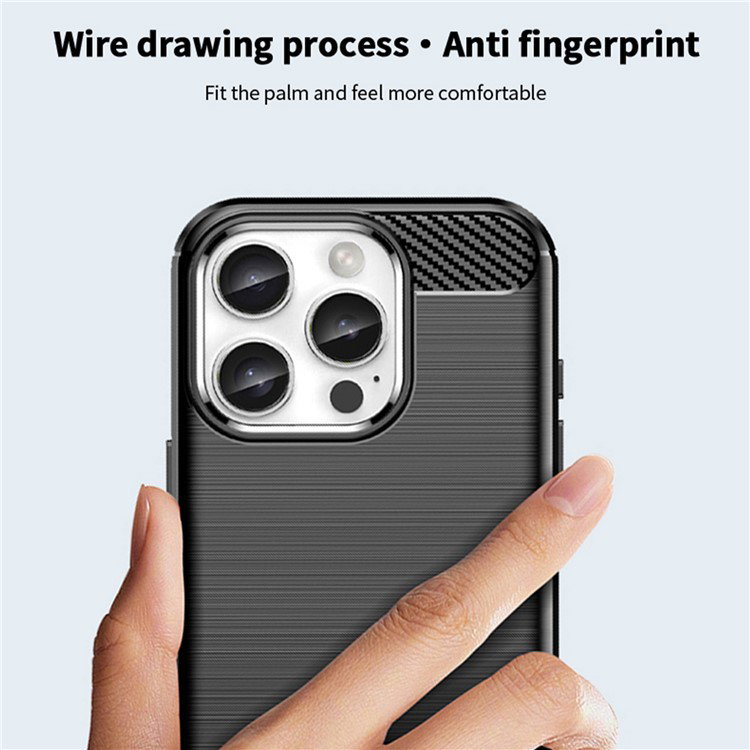 Sort iPhone 16 Pro Max cover set bagfra