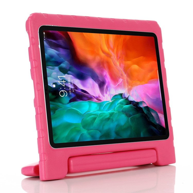 Stødsikkert iPad Air 13 (2024) etui i rose til børn