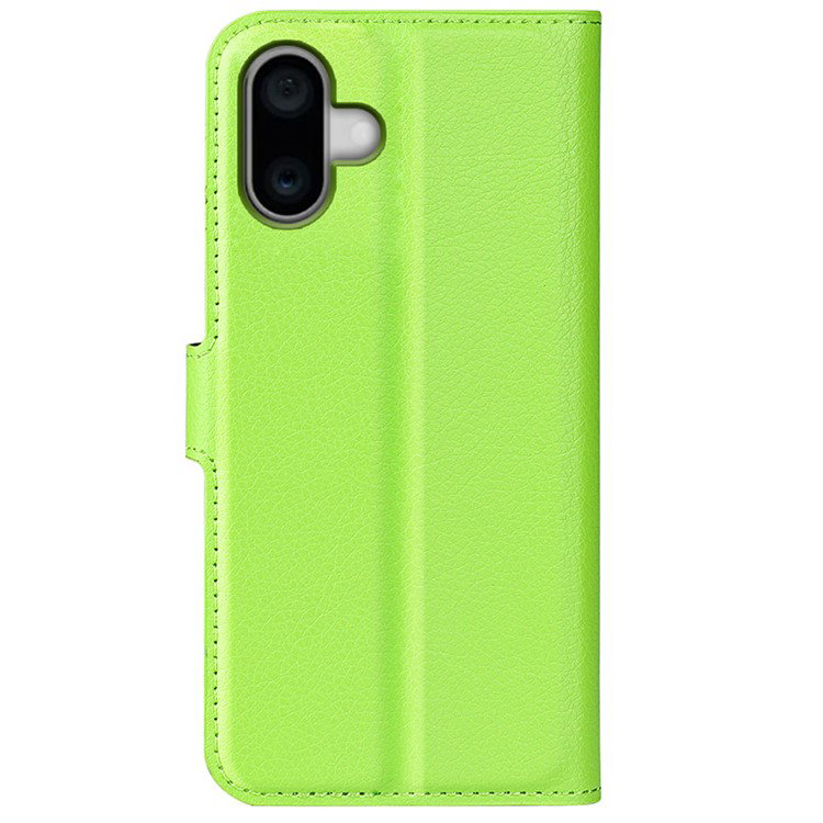 iPhone 16 Plus beskyttelsescover med læderstruktur