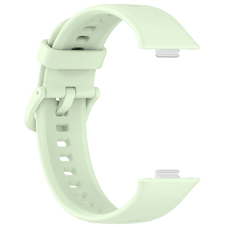 Grøn sportsurrem på Huawei Watch Fit 3