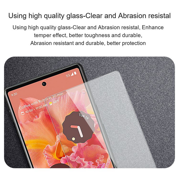 Google Pixel 8a beskyttelsesglas hele skærmen