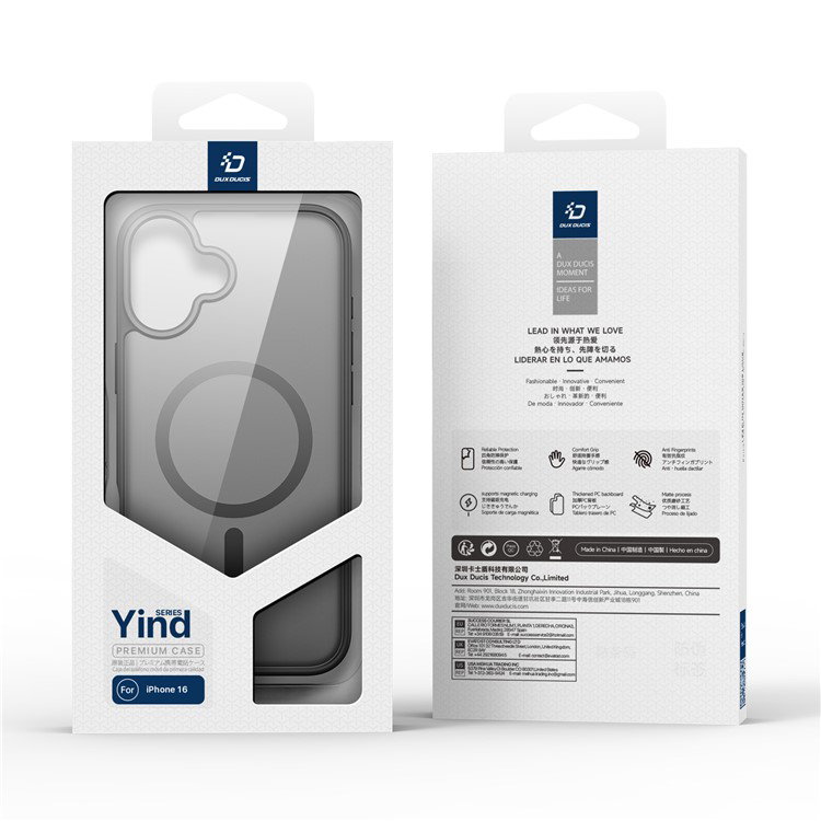 Hovedkamera beskyttet af iPhone 16 cover