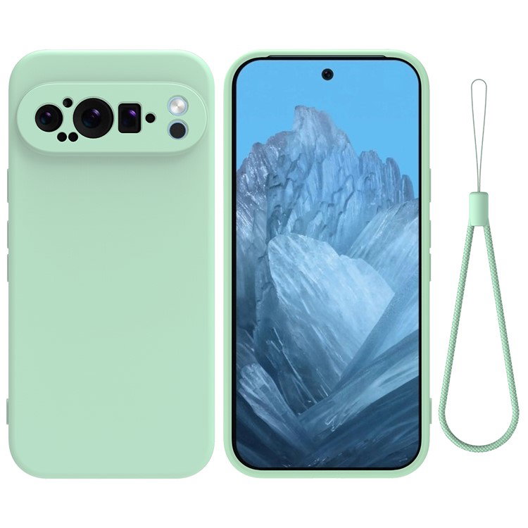 Google Pixel 9 Pro mobilcover grønt bagside
