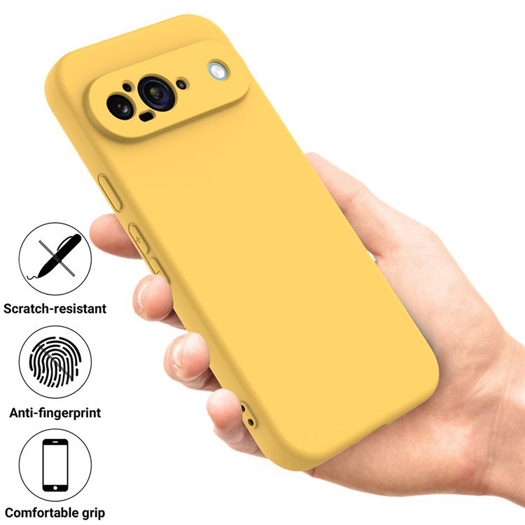 Google Pixel 9 Silikone Cover med Håndrem - sidevisning
