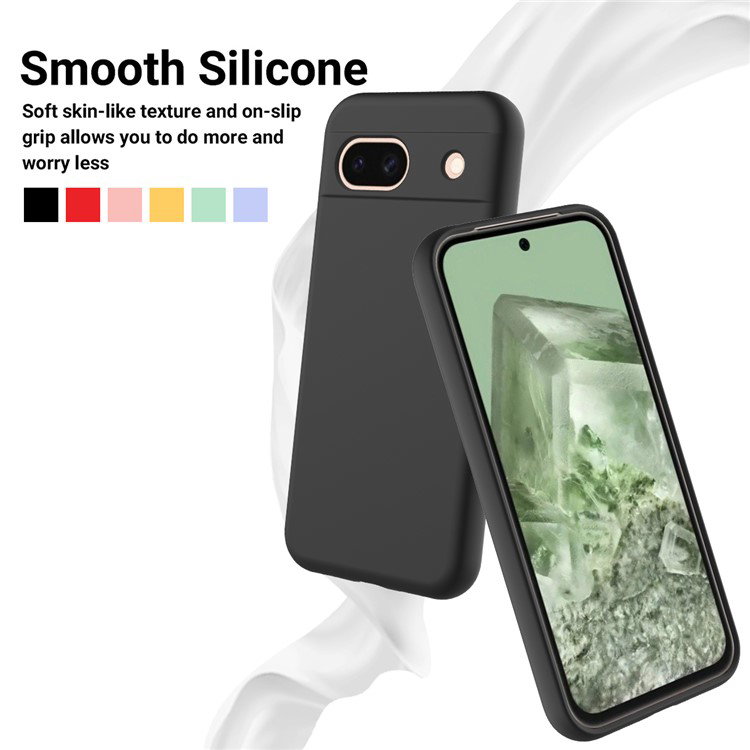 Google Pixel 8a mobil med håndledssnor cover