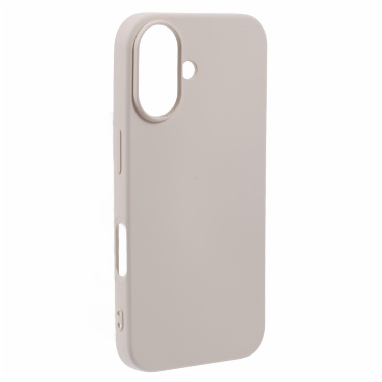 Gummibelagt overflade på hvidt iPhone 16 Plus cover