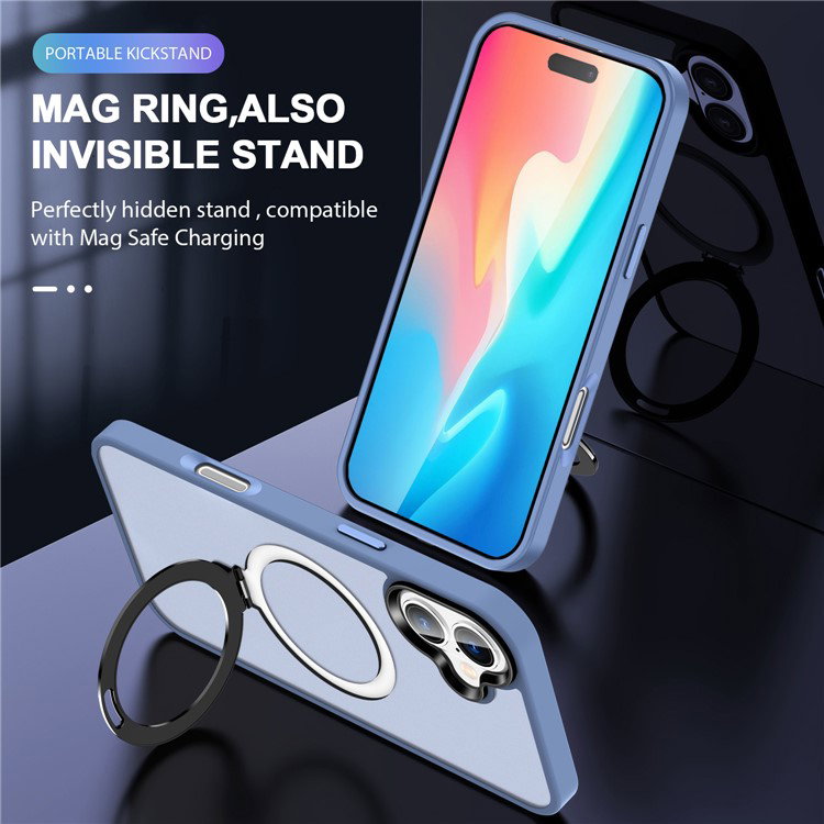 Detalje af kamerabeskyttelse på iPhone 16 cover