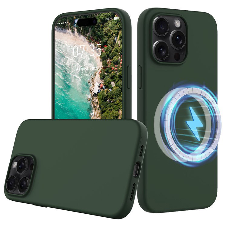 Bagsiden af iPhone 16 Pro Max Magnetisk Beskyttelsescover