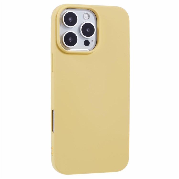 TPU cover til iPhone 16 Pro i gul farve