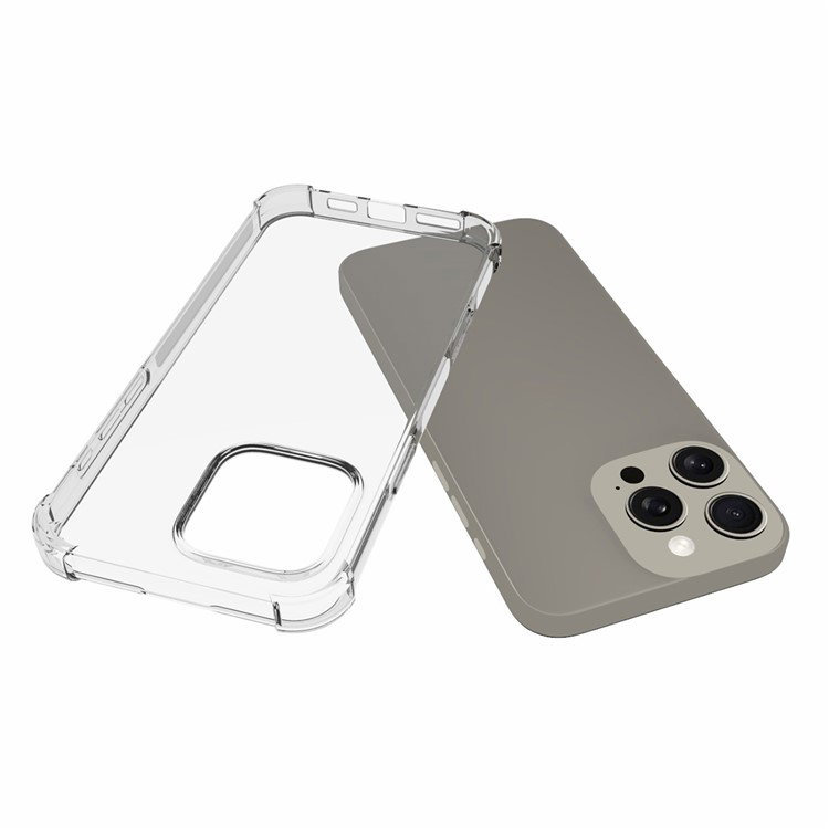Nærbillede af hævede kanter rundt om kamera på iPhone 16 Pro Max cover