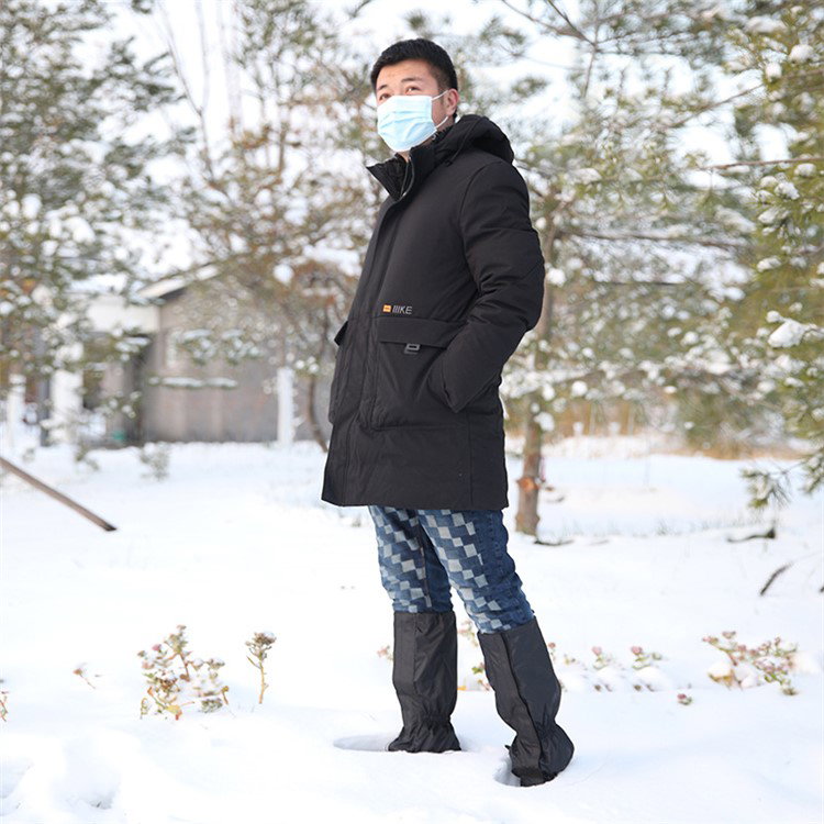 Gaiters materialer af polyester og rustfrit stål
