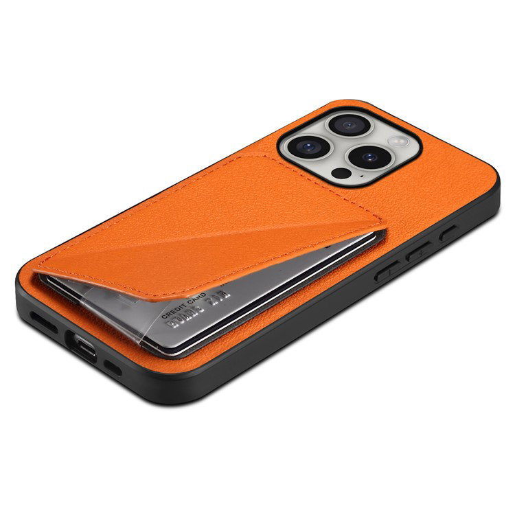 iPhone 16 Pro Max Cover i plast og kunstlæder
