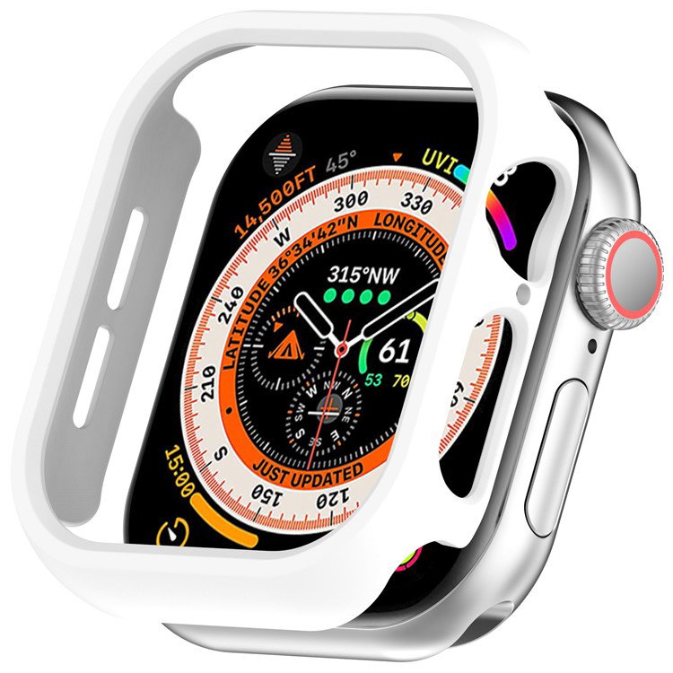 Beskyttelsescover til Apple Watch Series 10 42mm i hvid - side