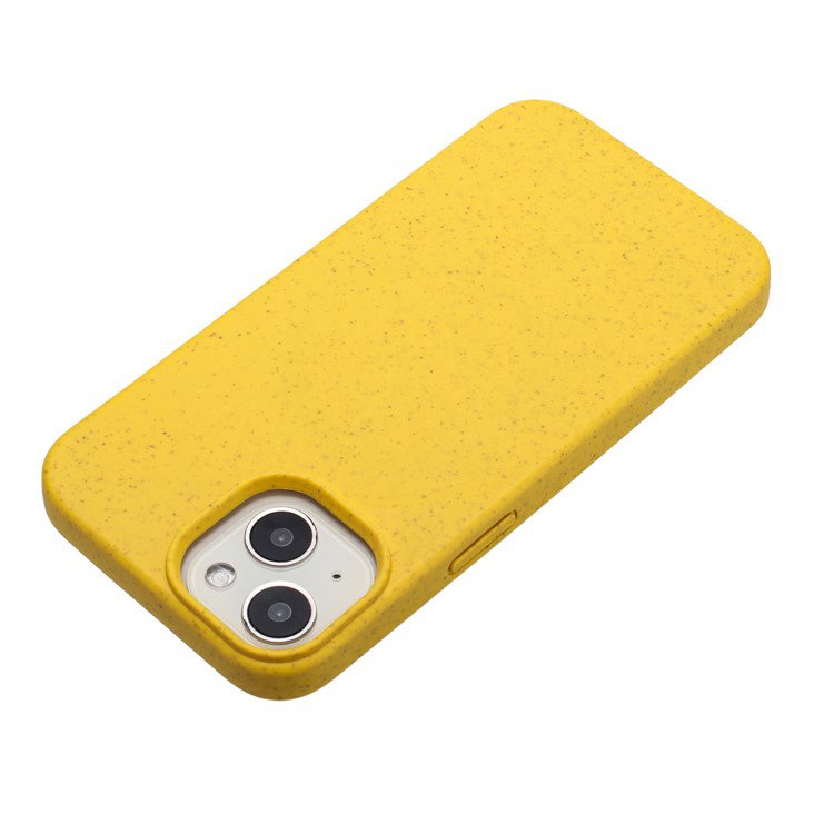Close-up af hvedestrå detaljer på iPhone 14 cover