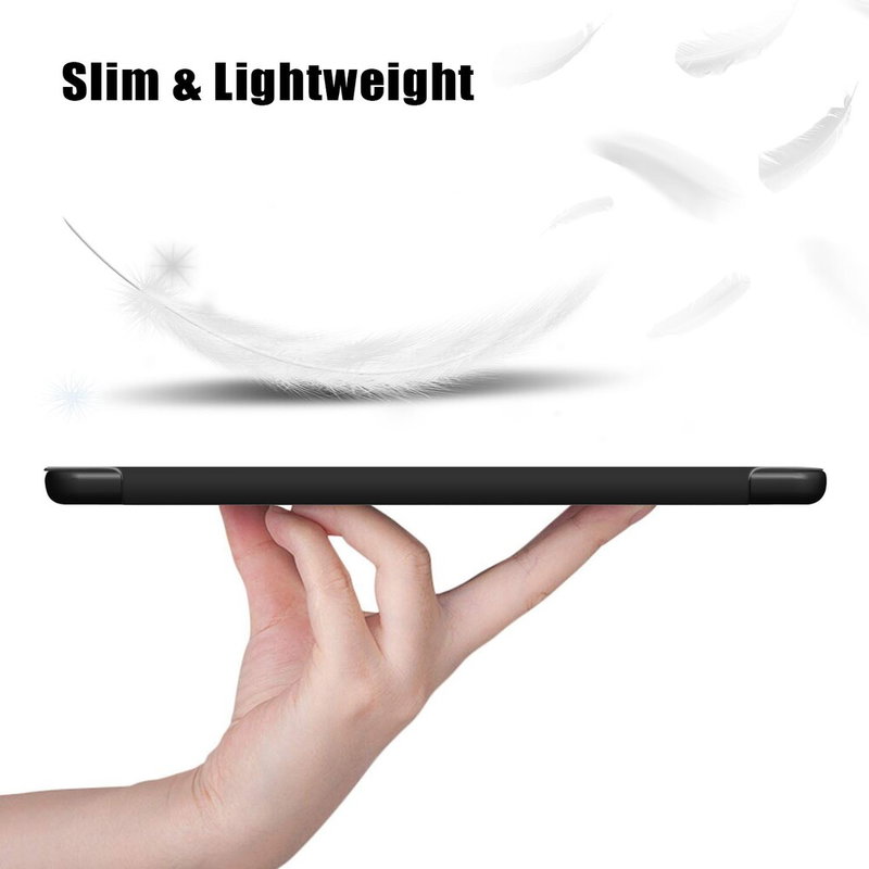 Hjørnebeskyttelse på sort iPad Air cover