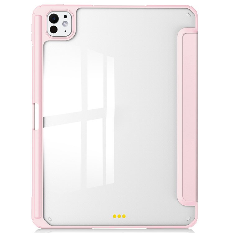 Foldbar støtte på iPad Pro 13 (2024) Cover Rosa