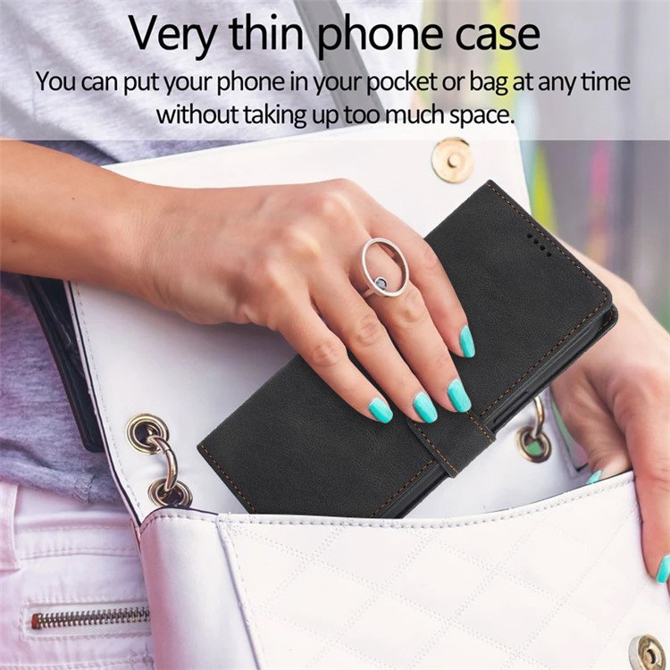 iPhone 16 Pro Max lædercover med indbygget stander