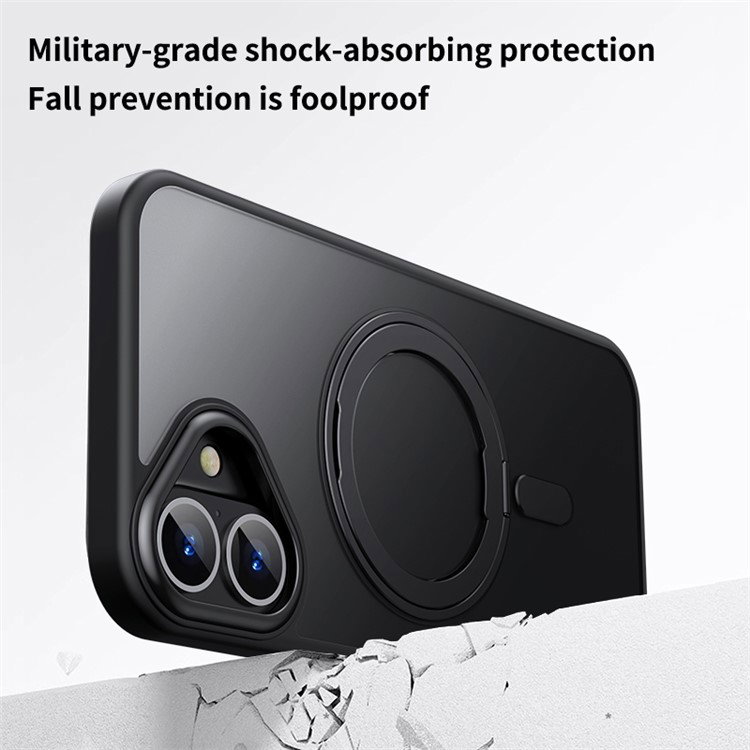 Cover til iPhone 16 Plus med trådløs opladning