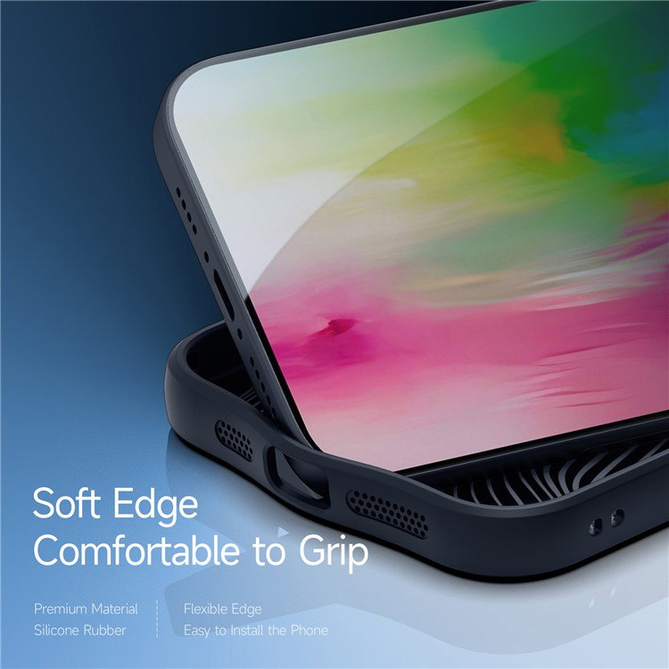 Sort iPhone 16 Pro Max cover med adgang til knapper