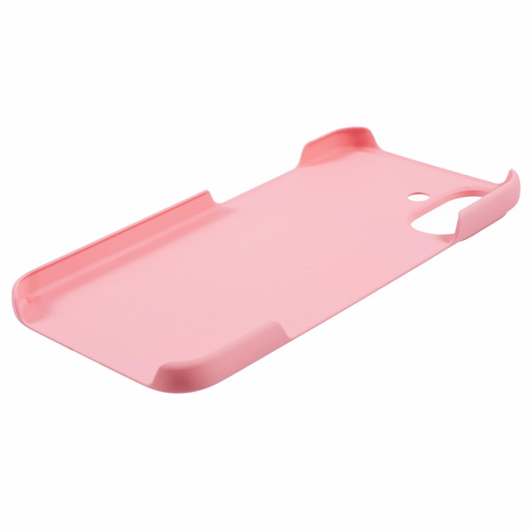 Pink cover på iPhone 16 Plus forfra