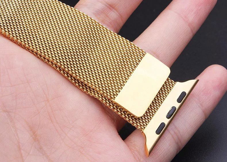 Apple Watch Mesh urlænke i rustfrit stål