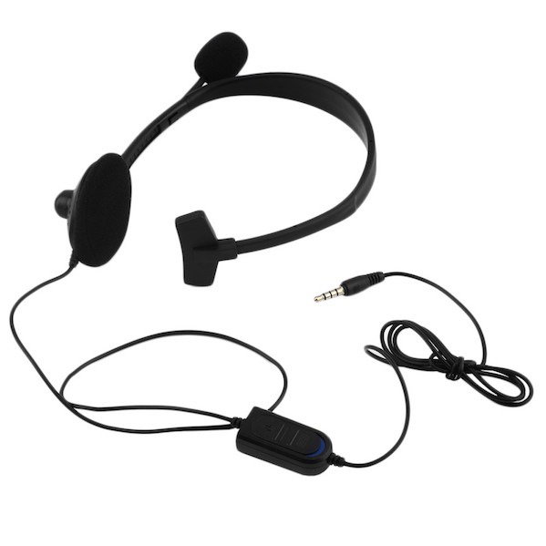 Gaming Headset til PS4 - Tislut til controller