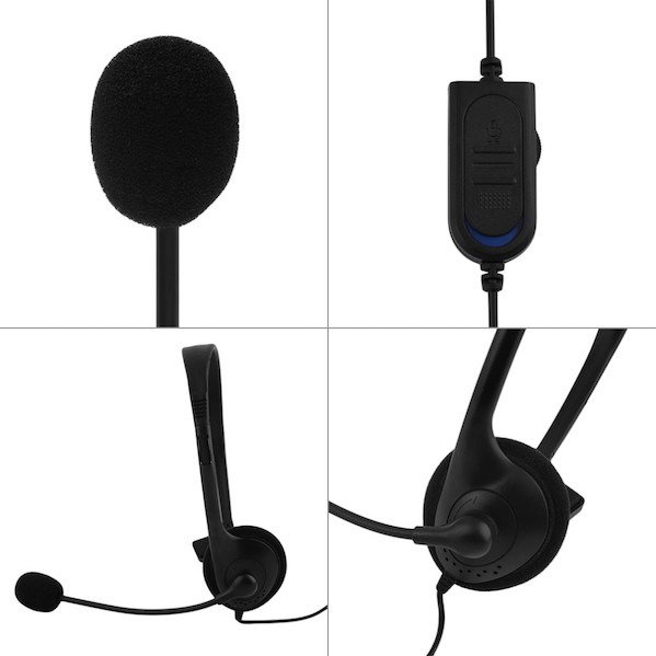 Gaming Headset til PS4 - Tislut til controller
