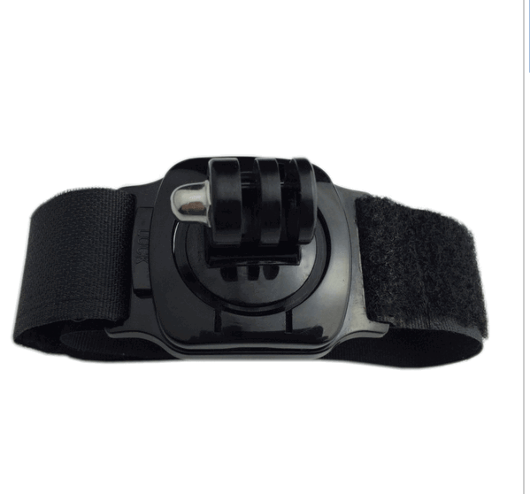 Wrist strap mount med 360 grader rotation