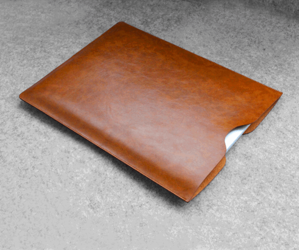 Milano læder sleeve til Macbook 13" og computer 13"