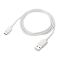 USB til USB-C kabel-Hvid-1 meter