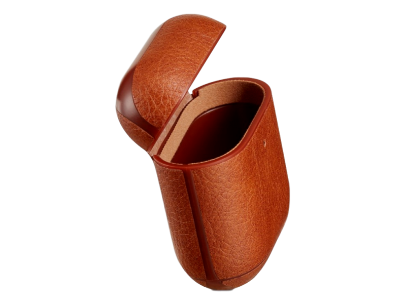 airpods l&aelig;der cover