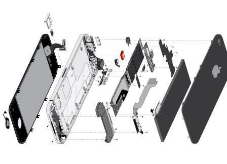 iPhone spare parts 